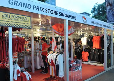 GRAND PRIX SINGAPORE POP UP STORE
