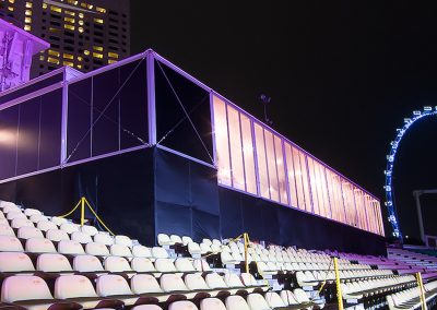 MEDIACORP NEW YEAR COUNTDOWN VIP LOUNGE STRUCTURE