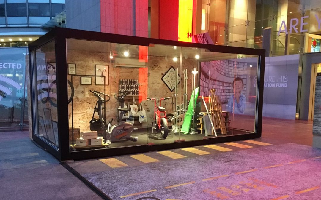 OCBC CYCLE POP UP STORE CONSTRUCTION PROJECT