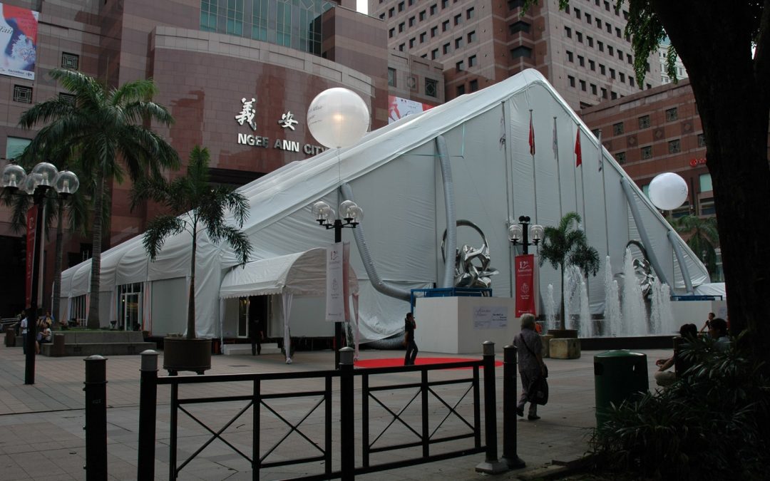 NGEE ANN JEWELFEST CUSTOMIZED TENT STRUCTURE