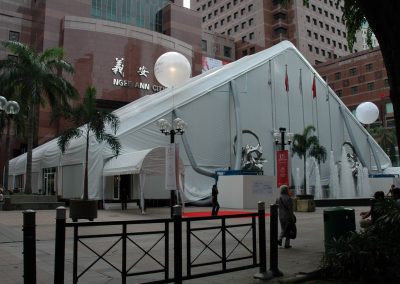 NGEE ANN JEWELFEST CUSTOMIZED TENT STRUCTURE