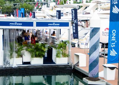 SINGAPORE YACHT SHOW FLOATING SHOWROOMS