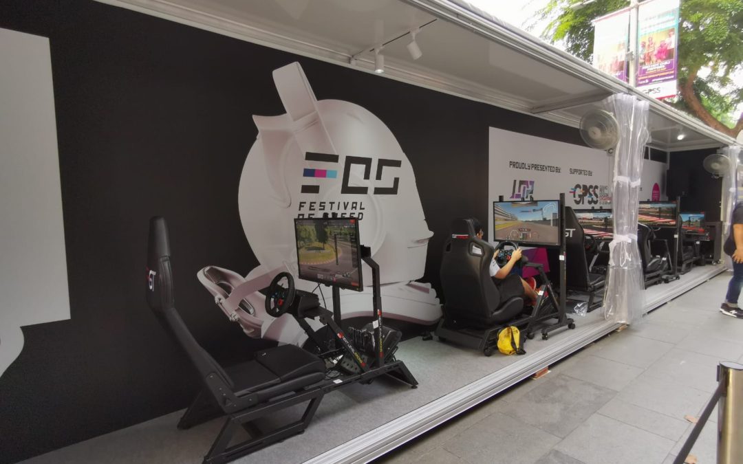 LEGION OF RACERS – FESTIVAL OF SPEED POP UP STRUCTURE AT MANDARIN GALLERY