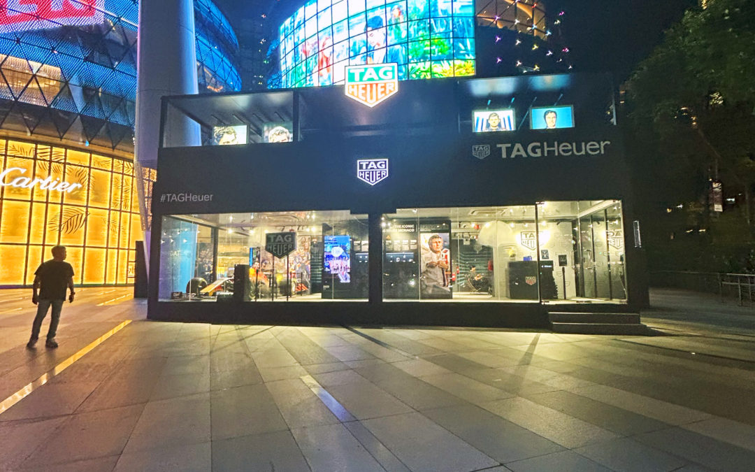 Tag Heuer Pop-Up Store 2023 at Ion Orchard